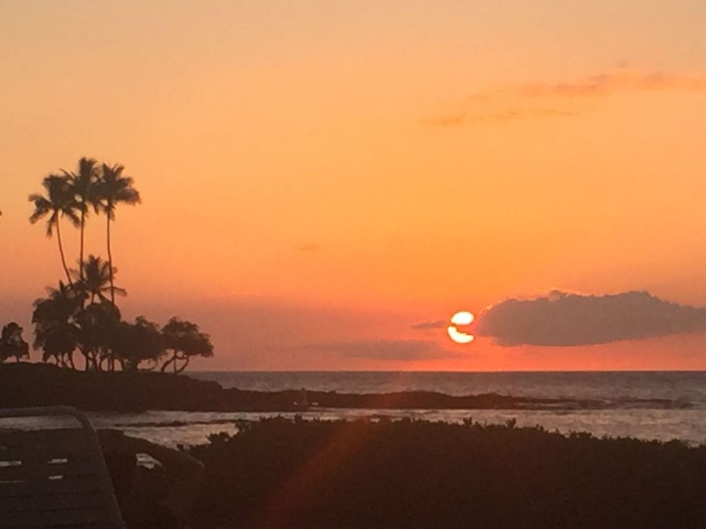 James Beckinsale, Kona 2016 sunset
